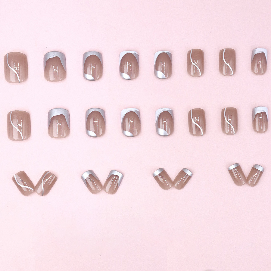 เล็บปลอมสั้นสำหรับผู้หญิงและเด - Nail Art Press On บทวิจารณ์และราคา