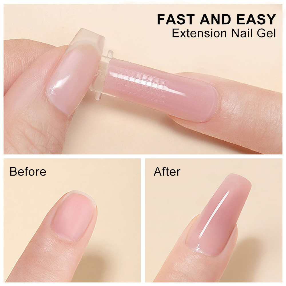 ชุดเจลทาเล็บโพลีสําหรับเล็บต่อ - Nail Art Ombre บทวิจารณ์และราคา