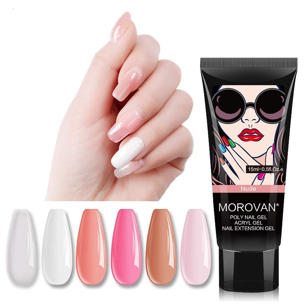 Poly เล็บชุด-6สี0.5Oz Poly Gel - Nail Art Ombre บทวิจารณ์และราคา