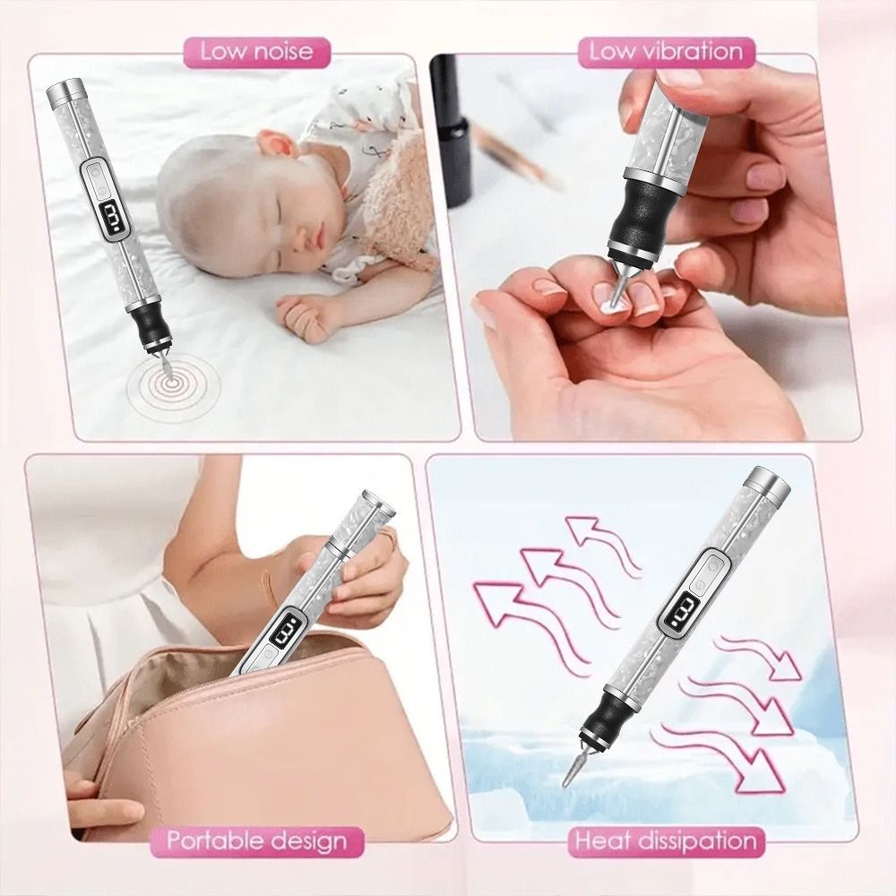 เครื่องตะไบเล็บไฟฟ้าเสียงเบา 4 - Nail Drill Machine บทวิจารณ์และราคา