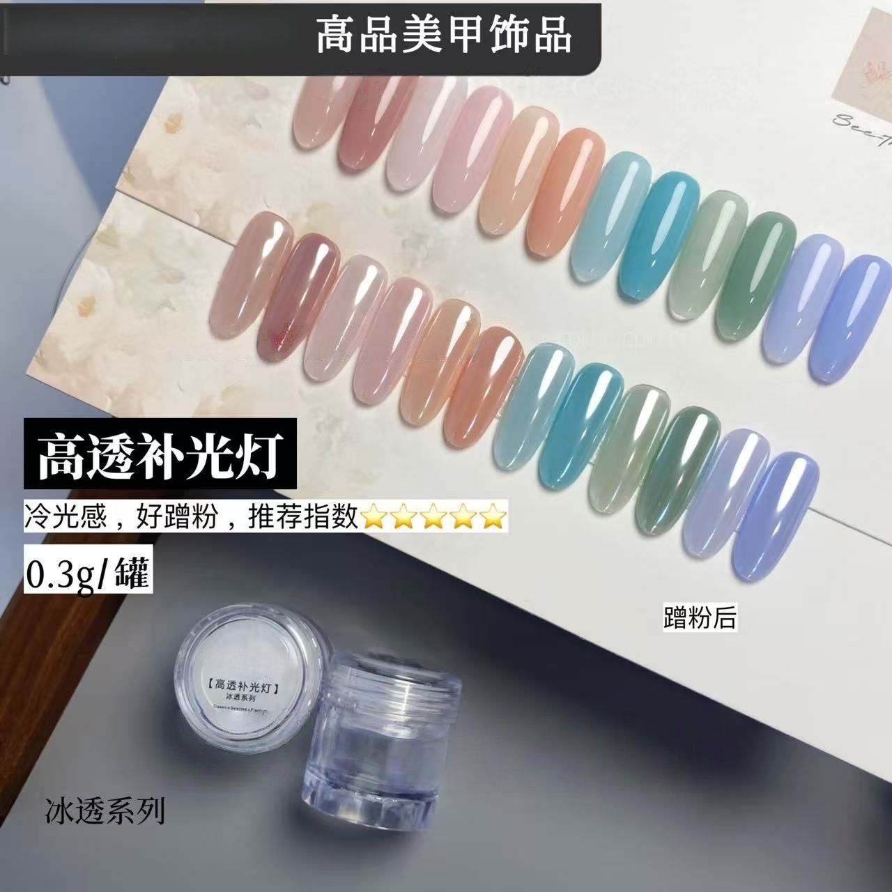 ผงเคลือบเล็บใสโปร่งแสงสีส้มซัน - Nail Art Orange บทวิจารณ์และราคา