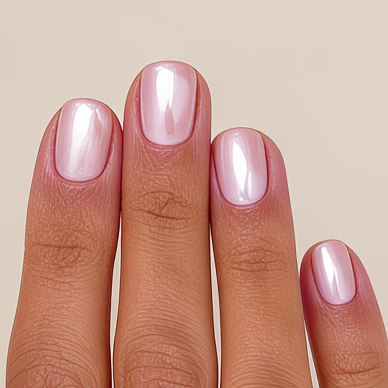 น้ำยาเพิ่มความงามสีชมพูมุก - แ - Nail Art Pink บทวิจารณ์และราคา