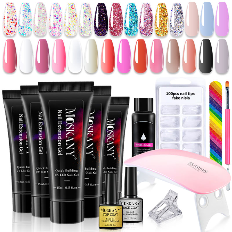 โพลีเล็บเจลชุดเต็ม 6W LED โคมไ - Nail Art Ombre บทวิจารณ์และราคา