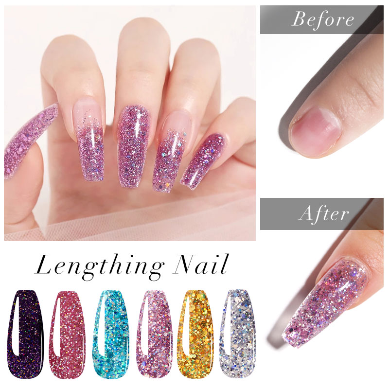 โพลีเล็บเจลชุดเต็ม 6W LED โคมไ - Nail Art Ombre บทวิจารณ์และราคา