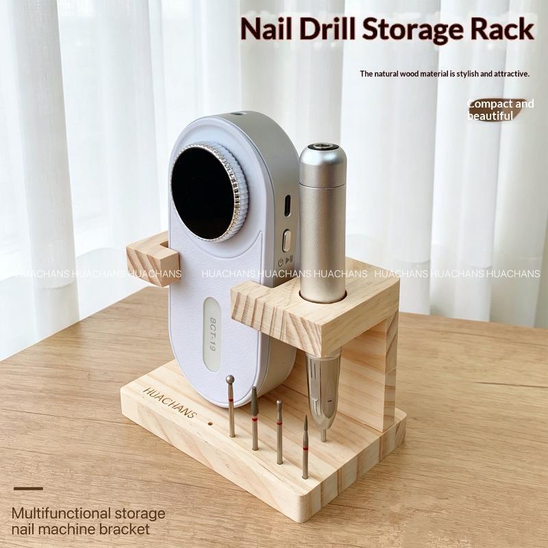 ที่เก็บอุปกรณ์ทำเล็บแบบไม้สำหร - Nail Drill Machine บทวิจารณ์และราคา