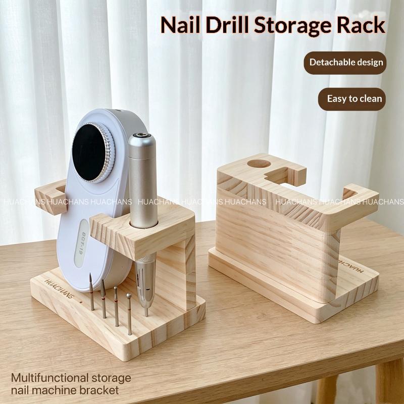 ที่เก็บอุปกรณ์ทำเล็บแบบไม้สำหร - Nail Drill Machine บทวิจารณ์และราคา