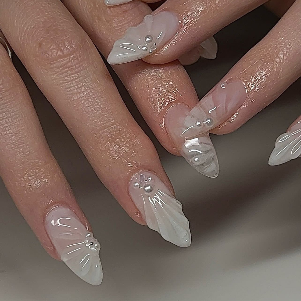 24 ชิ้นเรียบง่ายสีเขียวฝรั่งเศ - Nail Art Press On บทวิจารณ์และราคา