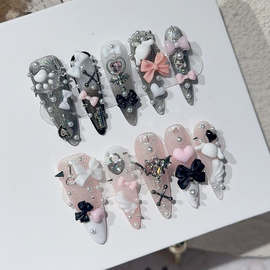 เล็บปลอมเจไรวายทูเค สไปซ์เกิร์ - Nail Art Pink บทวิจารณ์และราคา