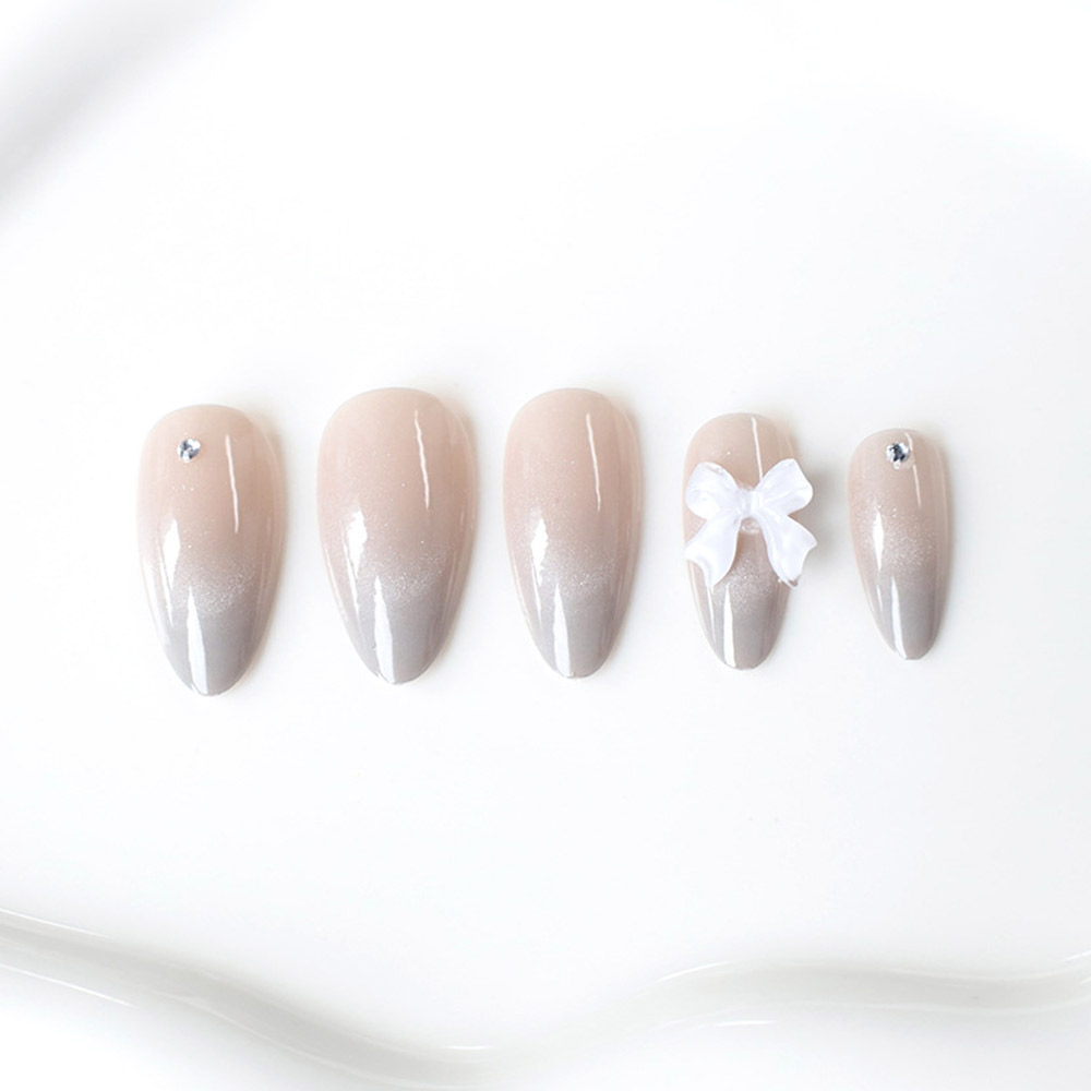 24 ชิ้น เล็บปลอมแบบกดติด ทรงอั - Nail Art Press On บทวิจารณ์และราคา
