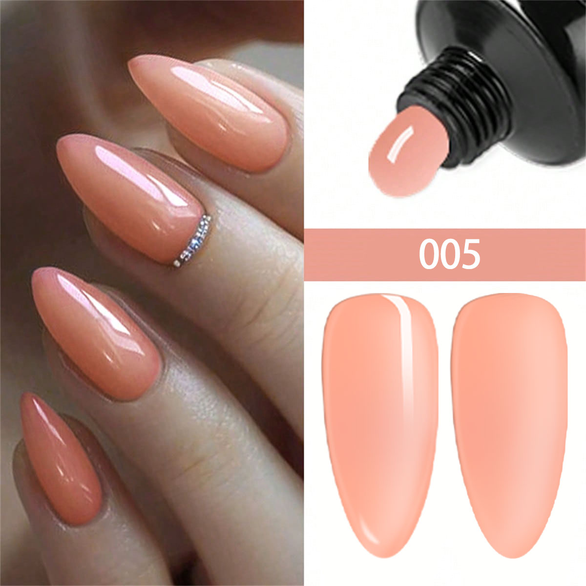 ชุดเริ่มต้นต่อเล็บด้วยโพลีเจลแ - Nail Art Ombre บทวิจารณ์และราคา